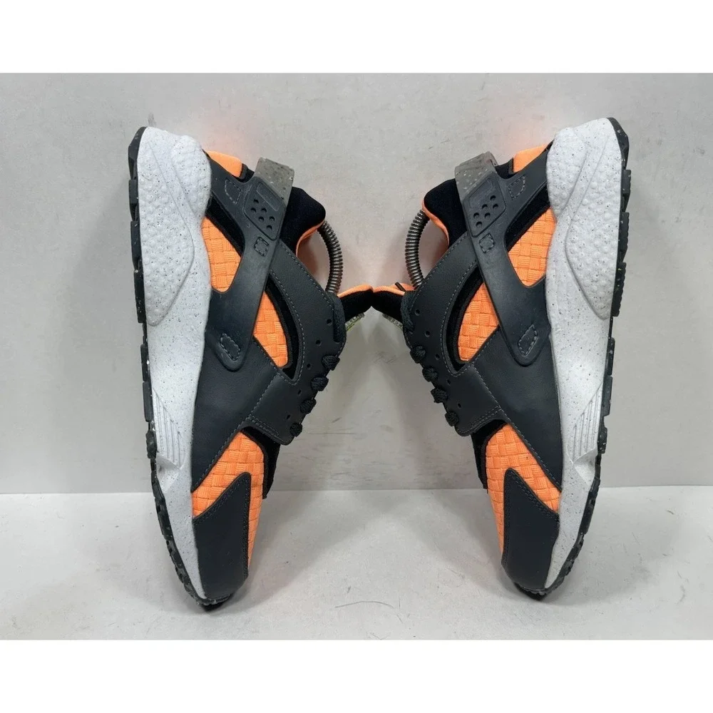 Nike Air‎ Huarache Crater PRM Halloween Black Orange DQ5013-001 Men's Size 8